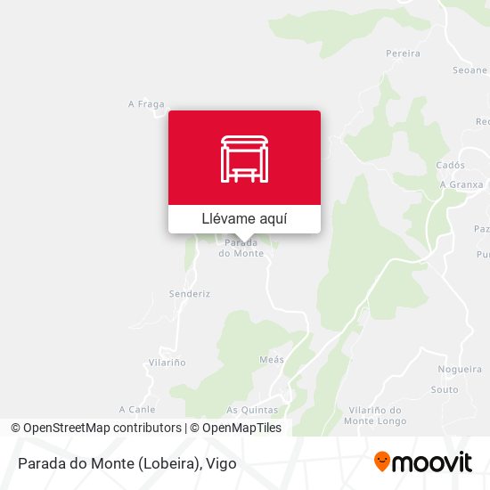 Mapa Parada do Monte (Lobeira)