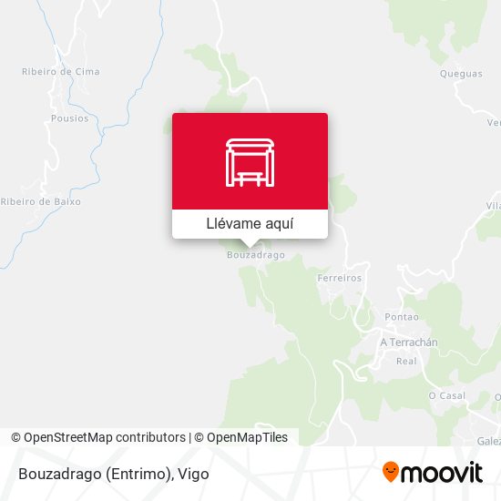 Mapa Bouzadrago (Entrimo)