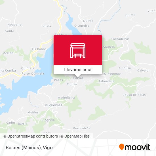 Mapa Barxes (Muíños)