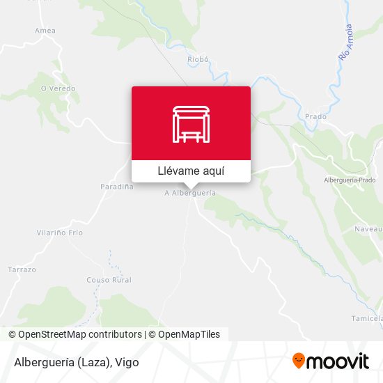 Mapa Alberguería (Laza)