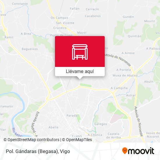 Mapa Pol. Gándaras (Begasa)