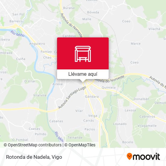 Mapa Rotonda de Nadela