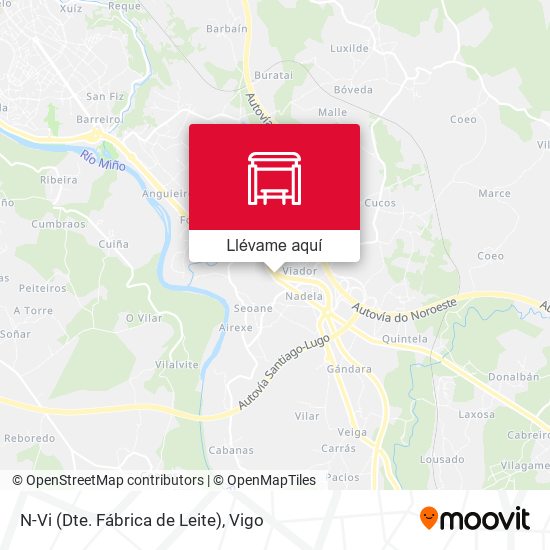 Mapa N-Vi (Dte. Fábrica de Leite)
