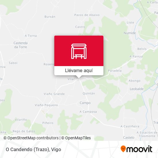 Mapa O Candendo (Trazo)