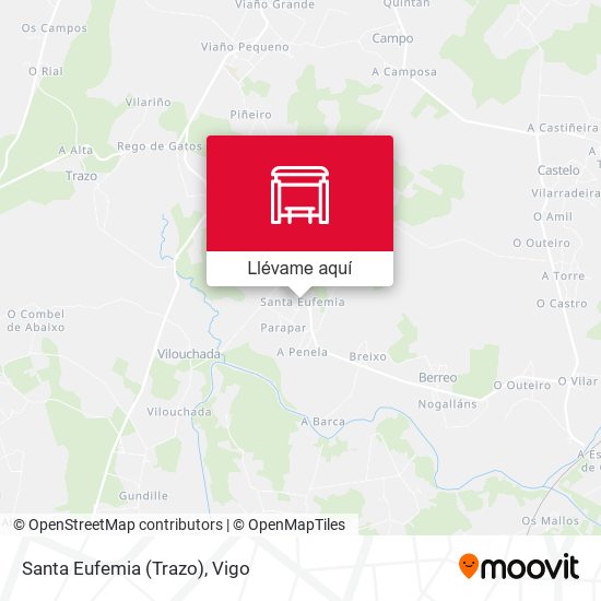Mapa Santa Eufemia (Trazo)