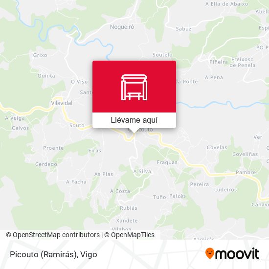 Mapa Picouto (Ramirás)
