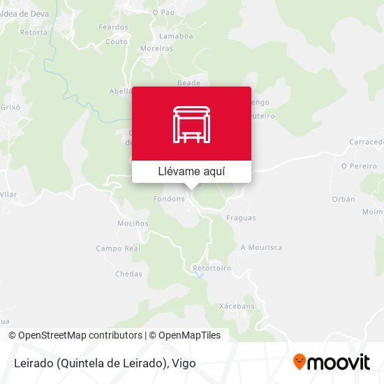 Mapa Leirado (Quintela de Leirado)