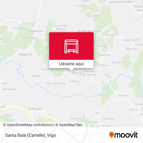 Mapa Santa Baia (Cartelle)