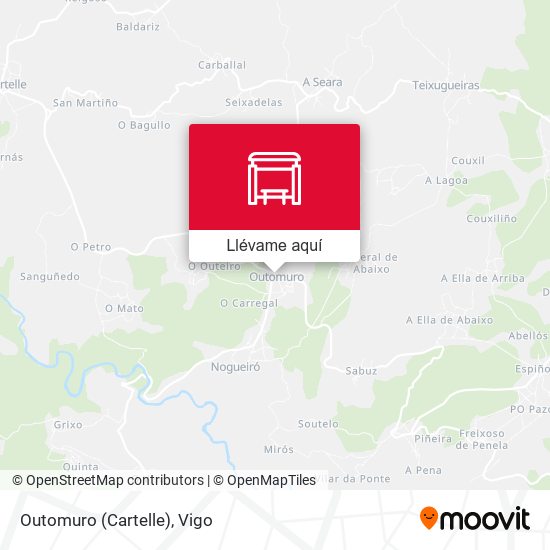 Mapa Outomuro (Cartelle)