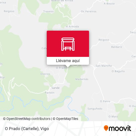 Mapa O Prado (Cartelle)