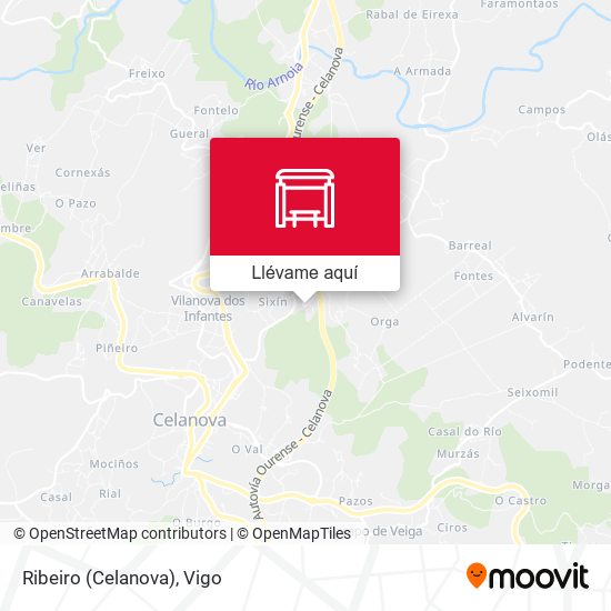 Mapa Ribeiro (Celanova)