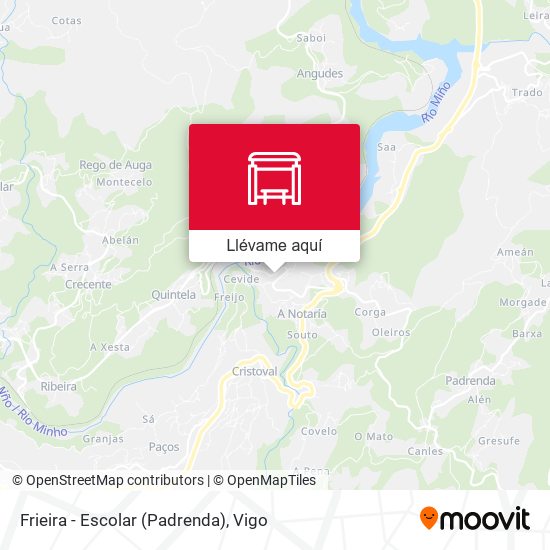 Mapa Frieira - Escolar (Padrenda)