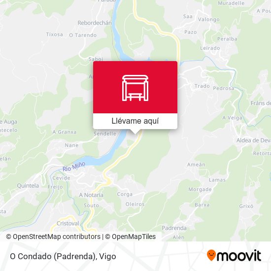 Mapa O Condado (Padrenda)