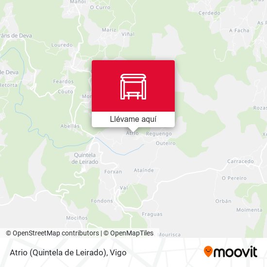 Mapa Atrio (Quintela de Leirado)