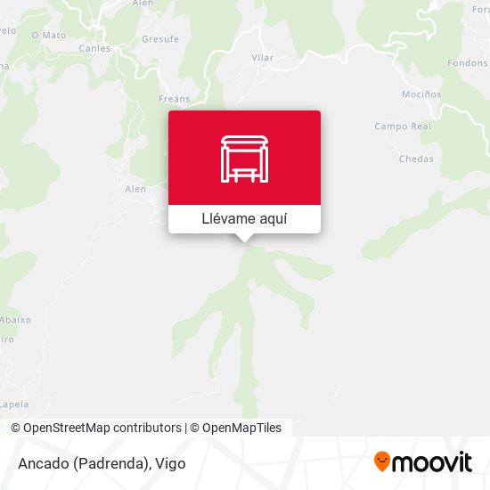 Mapa Ancado (Padrenda)