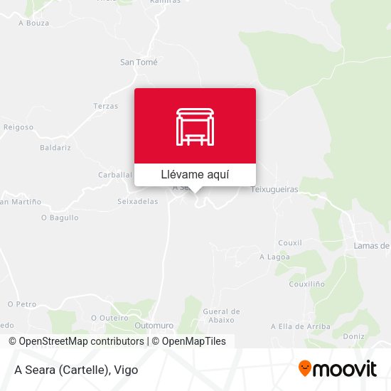 Mapa A Seara (Cartelle)