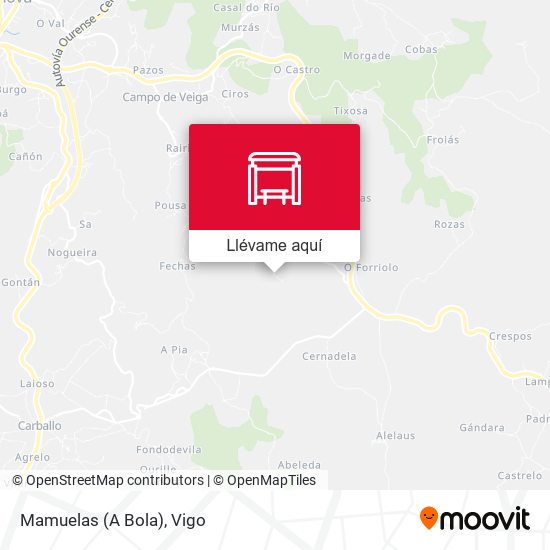 Mapa Mamuelas (A Bola)