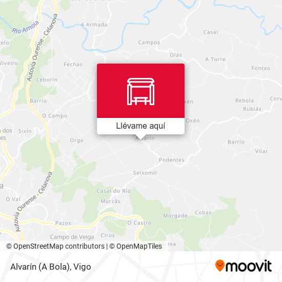 Mapa Alvarín (A Bola)