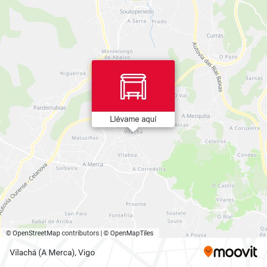 Mapa Vilachá (A Merca)
