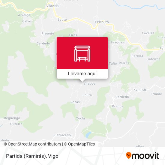 Mapa Partida (Ramirás)