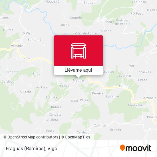 Mapa Fraguas (Ramirás)