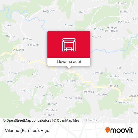 Mapa Vilariño (Ramirás)