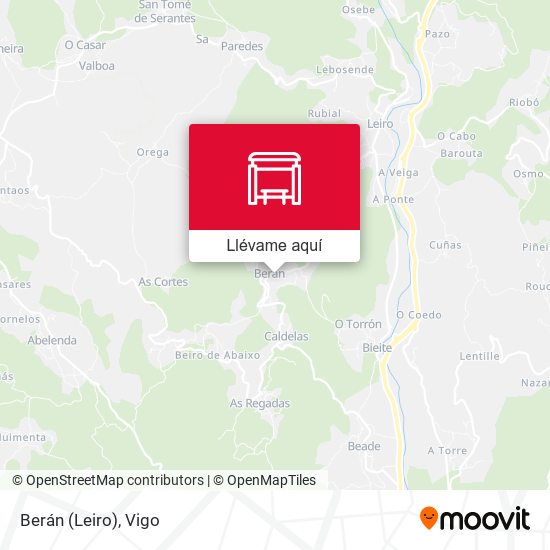 Mapa Berán (Leiro)