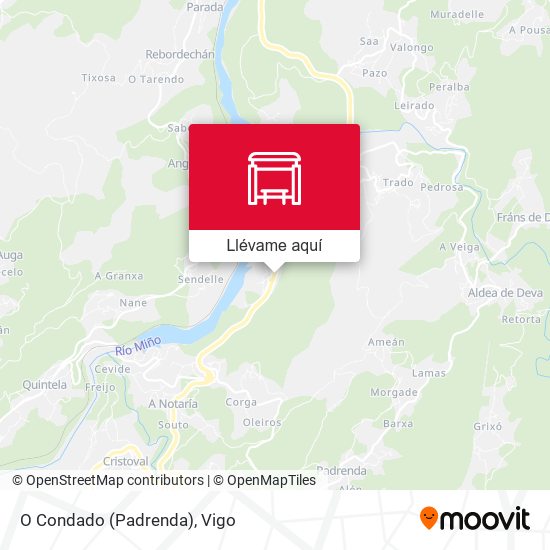 Mapa O Condado (Padrenda)
