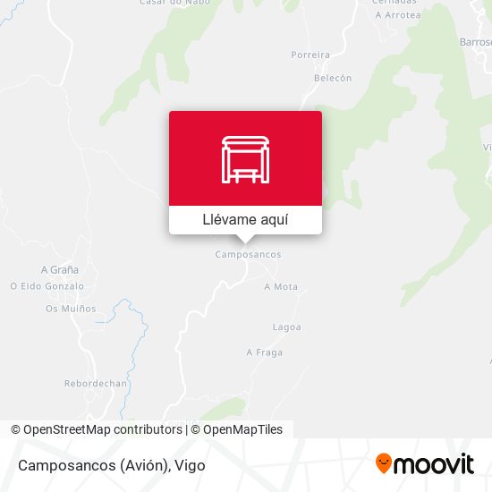 Mapa Camposancos (Avión)