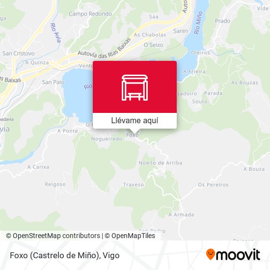 Mapa Foxo (Castrelo de Miño)