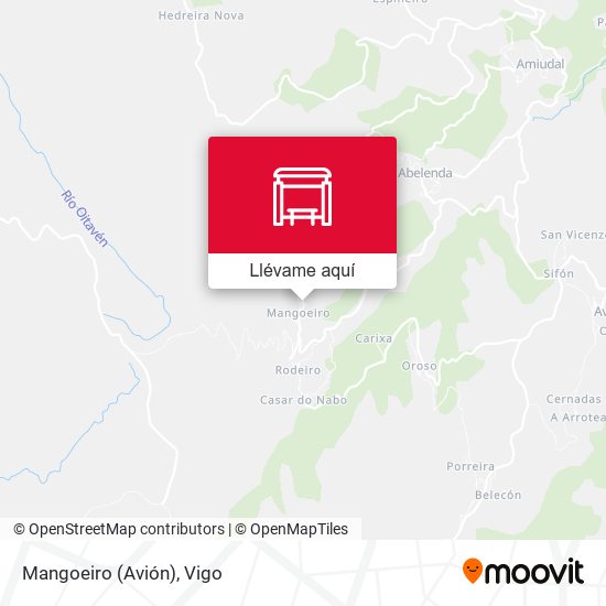 Mapa Mangoeiro (Avión)