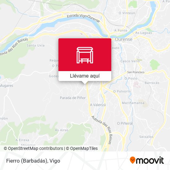 Mapa Fierro (Barbadás)