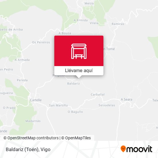 Mapa Baldariz (Toén)