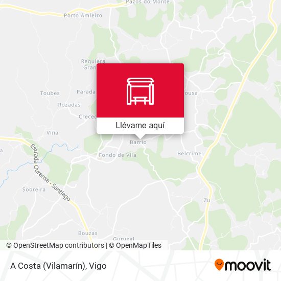 Mapa A Costa (Vilamarín)