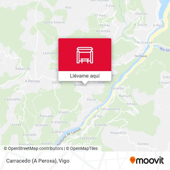 Mapa Carracedo (A Peroxa)