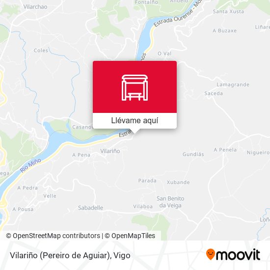 Mapa Vilariño (Pereiro de Aguiar)