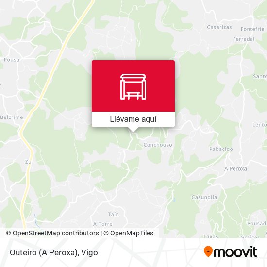 Mapa Outeiro (A Peroxa)