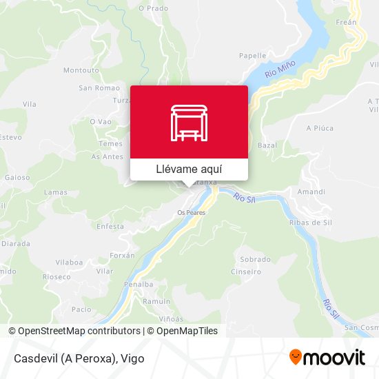 Mapa Casdevil (A Peroxa)