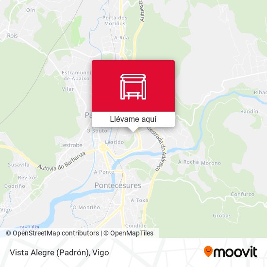 Mapa Vista Alegre (Padrón)