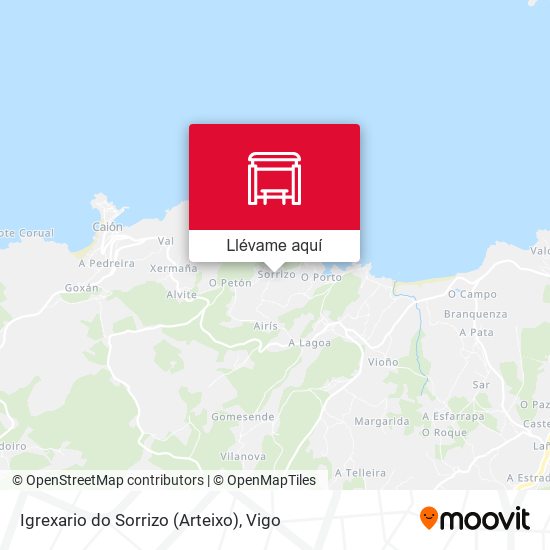 Mapa Igrexario do Sorrizo (Arteixo)