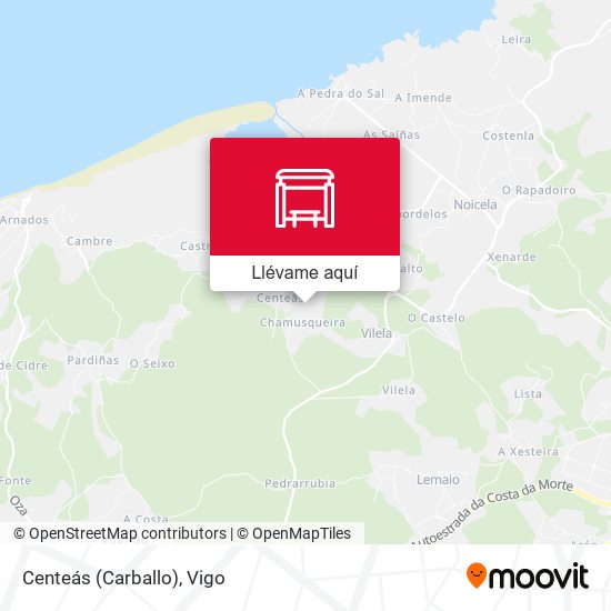 Mapa Centeás (Carballo)