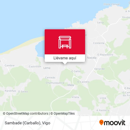 Mapa Sambade (Carballo)