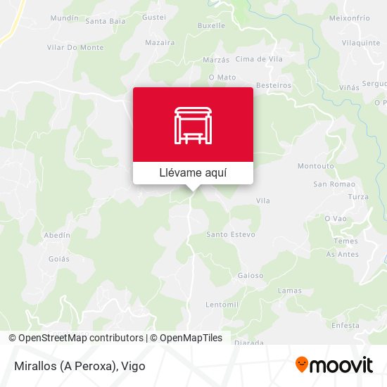 Mapa Mirallos (A Peroxa)