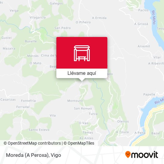 Mapa Moreda (A Peroxa)