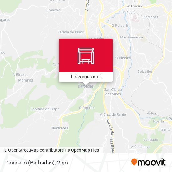 Mapa Concello (Barbadás)