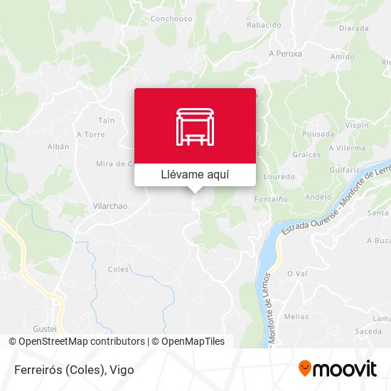 Mapa Ferreirós (Coles)