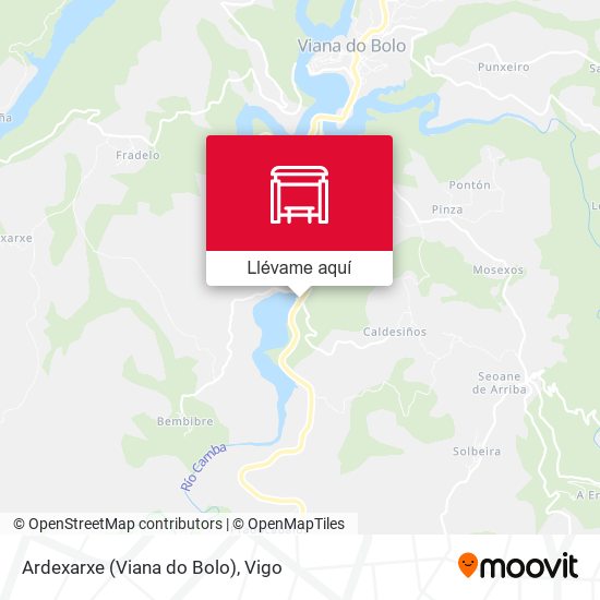 Mapa Ardexarxe (Viana do Bolo)