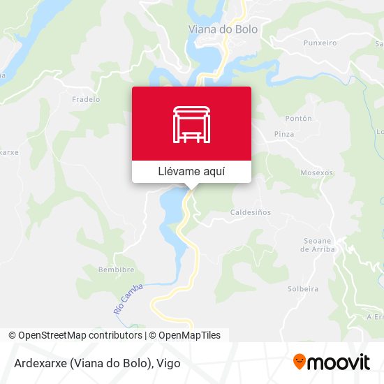 Mapa Ardexarxe (Viana do Bolo)