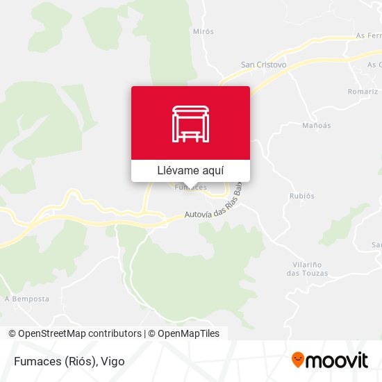 Mapa Fumaces (Riós)