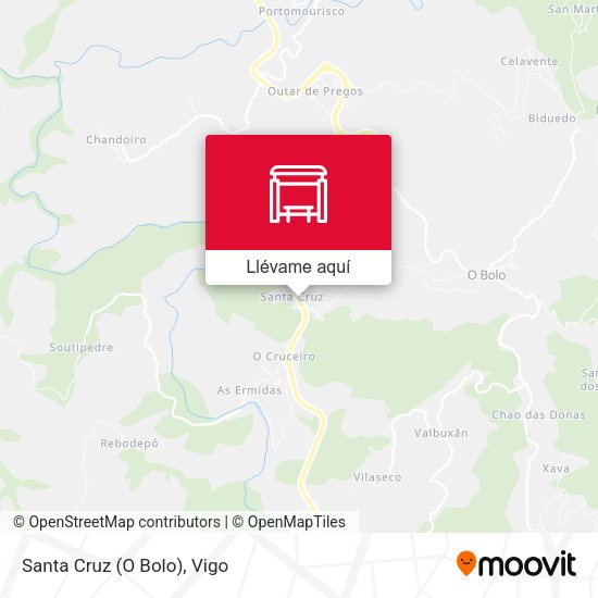 Mapa Santa Cruz (O Bolo)
